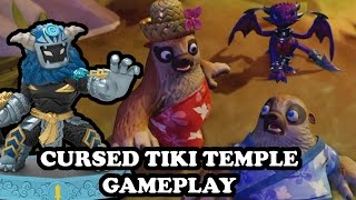 Skylanders Imaginators  NEW LEVEL Cursed Tiki Temple  Wild Storm GAMEPLAY [upl. by Brieta]