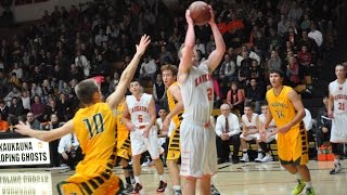 KaukaunaAshwaubenon basketball highlights [upl. by Halley]