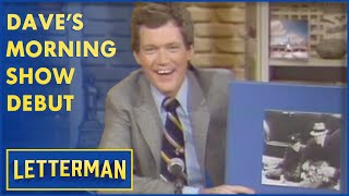 Daves Morning Show Debut In 1980  Letterman [upl. by Dorinda]