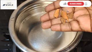 Cinnamon Tea Recipe  How to prepare homemade cinnamon tea  Cinnamon tea for weight loss in Telugu [upl. by Aihsat]