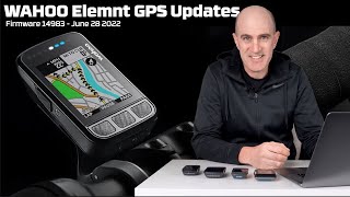 Wahoo ELEMNT GPS Updates New Maps  More Elevation Data  Radar Alert Position Firmware 14983 [upl. by Weylin457]