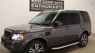 201616 Land Rover Discovery 4 30SDV6 255BHP Landmark Auto Walk Around [upl. by Glori]