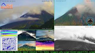 Live Streaming Merapi  Merapi Volcano Eruption Central Java Indonesia 31012024 [upl. by Trautman]