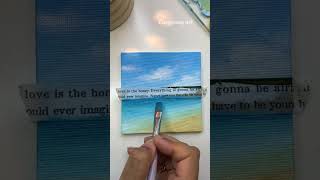 Seascape Acrylic painting [upl. by Amar]