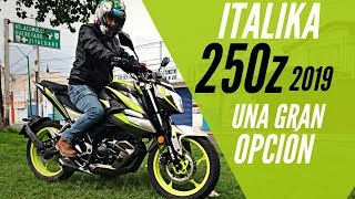 ITALIKA 250z 2019 Review ¿La mejor 250cc económica [upl. by Lucrece]