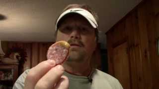 Italian Dry Salami By Columbus  Steves Reviews [upl. by Nnawtna362]