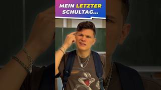 Der LETZTE SCHULTAG immer so 🙃 youtube viral comedy subscribe funny tiktok shorts video [upl. by Neelac268]