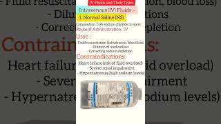 IV fluids  Ns  Normal saline iv fluids pharamcy medical  nursingstaff [upl. by Eelirol818]