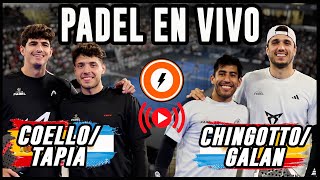 Tapia Coello vs Chingotto Galan  Premier Padel Major Paris FINAL  Reacción en VIVO [upl. by Ramej]