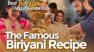 The Famous Biriyani recipe  Best Malabar Biriyani I had in Amsterdam  Happy evening [upl. by Bock133]