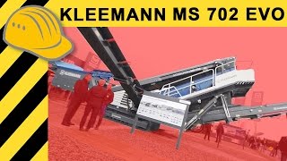 KLEEMANN MS 702 EVO Mobiscreen Siebanlage  Wirtgen Group recycling aktiv amp TiefbauLive [upl. by Ansilme]