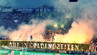 TSV 1860 München 03 Borussia Dortmund 29072022 Corteo Choreo amp Pyroshows [upl. by Ansela]