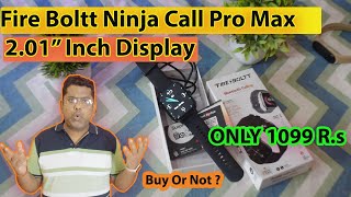 Fire Boltt Ninja Call Pro Max 201 Smartwatch [upl. by Nawrocki]