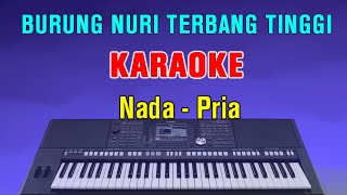 BURUNG NURI  KARAOKE NADA PRIA  LAGU MELAYU [upl. by Hills]