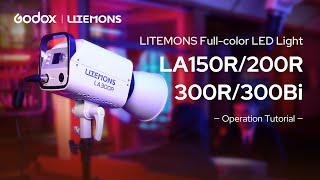 Godox LA150R LA300Bi and LA300R Litemons LED Lights [upl. by Rez]