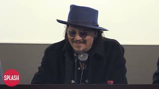 Johnny Depp Talks About His Earlier Characters And Hollywood At Press Conference Of quotModiquot In Spain [upl. by Ainadi]