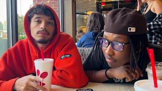 IRL ChickFilA Stream W Jerry Tonio amp Jojo [upl. by Eliot]