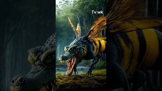 crocodile x wasp IA animalmixinganimalsanimalspeciesanimalanimalentertainment [upl. by Ordnas]