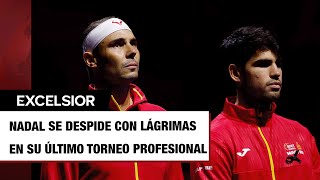 Nadal rompe en llanto al escuchar el himno de España [upl. by Kevin251]