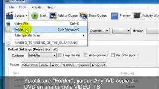 Como hacer un DVDRip HD con varios audios y Subtitulos [upl. by Alleiram]