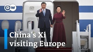 Why European leaders are divided over the Chinese presidents visit  DW News [upl. by Aselehc]