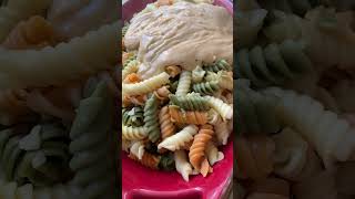 Cheesy Tuna Fusilli 🍣 🧀 pastarecipe fusilli macandcheese easyrecipe shorts [upl. by Nosirb]