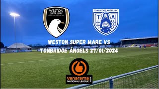 POOR START TO SECOND HALF AGAIN  Weston Super Mare 31 Tonbridge Angels 27012024 [upl. by Opportuna]