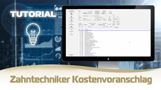 Tutorial Kostenvoranschlag Bohrschablone mit Sofortversorgung [upl. by Yeloc]