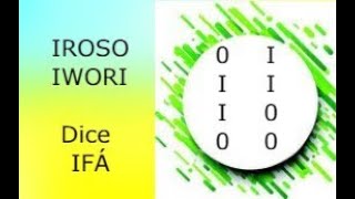 IROSO WIRO DICE IFA Consejos Recomendaciones Secretos Descripción del Oddun y mucho mas [upl. by Enilasor]