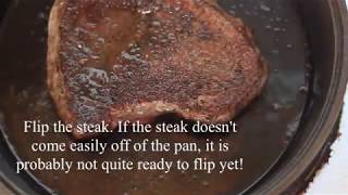 How to Pan Fry and Slice a London Broil Sirloin Tip or Top Sirloin Steak [upl. by Ivy85]