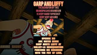 FOR THE NEXT TIME LUFFY RECEIVES GARP BLOW shortsvideo onepiece animeedits animeshorts garp [upl. by Utimer]