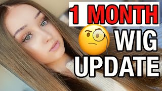 1 MONTH WIG UPDATE  Honest opinioins  Lauren Neate [upl. by Jaddo959]