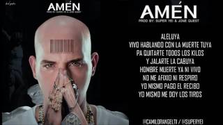 AMEN KENDO KAPONI FT ANUEL AA LETRA [upl. by Ahsiner]