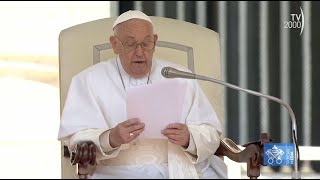 Papa Francesco Udienza Generale del 15 maggio 2024 [upl. by Perlis231]