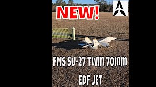 The Thrilling Power of the FMS SU27 Twin 70mm EDF Jet [upl. by Torrie]