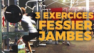 3 exercices FESSIERJAMBES incontournables en Musculation [upl. by Nobe]