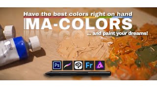 🎨Digital Art Painting colors and Textures for Photoshop and Procreate [upl. by Neeleuqcaj]