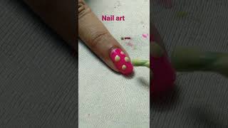 art 💅 circle nail art designs 💓💓💓💓💓 [upl. by Birkner]