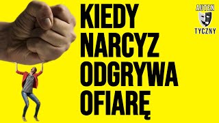 KIEDY NARCYZ ODGRYWA OFIARĘ narcyz psychopata psychologia rozwój npd trauma ptsd manipulacja [upl. by Loginov]