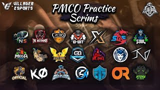 Hindi PMCO Practice Scrims • South Asia • PUBG Mobile • Villager Esports [upl. by Boffa]