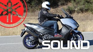 Yamaha TMAX 530 SX 2017 Pure Sound [upl. by Nnayhs271]