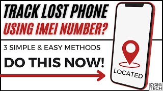 Can We Trace A Stolen Phone Using IMEI  3 Best Methods To Track A Lost Phone 100 Working [upl. by Nowahs]