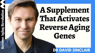 A Common Supplement Not NMN That Activates Reverse Aging Genes  Dr David Sinclair Interview Clips [upl. by Elatia]