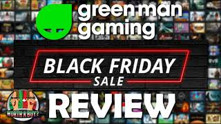 Greenman Gaming Black Friday Review  Many games cheaper than Steam [upl. by Airdnahs914]