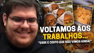 CASIMIRO REAGE CHEESEBURGER SUCESSO DE VENDAS ESSE VEM COM NACHOS GRÁTIS  Cortes do Casimito [upl. by Arriaet]