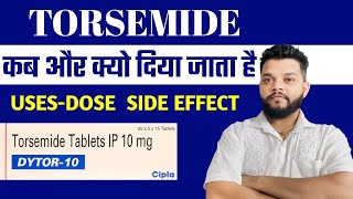 Torsemide Tablets Ip 10 mg Uses In Hindi  Dytor Tablet In Hindi [upl. by Ttihw]