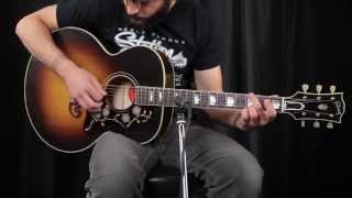 Gibson J200 True Vintage  How does it sound [upl. by Haseena763]