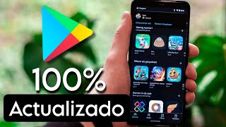 Como Actualizar GOOGLE PLAY STORE en la Última Versión 2024 fácil y sencillo [upl. by Nnaaihtnyc]