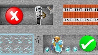 ¡SI NO ENCUENTRAS EL DIAMANTITO PIERDES 💎😱  CARRERA DE DIAMANTE EN MINECRAFT c Mikecrack [upl. by Cantone]