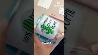 Taza de peltre personalizada con vinil adhesivo para las fiestas patrias [upl. by Vogeley]